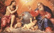 PEREDA, Antonio de The Holy Trinity ga oil on canvas
